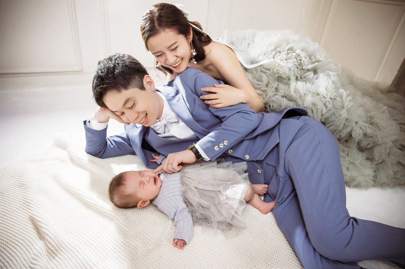 最後は赤ちゃんも一緒に