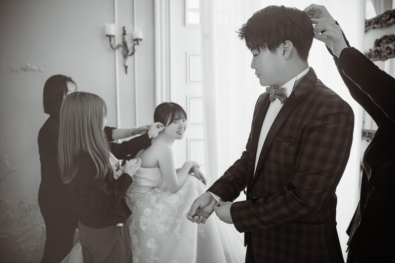 お支度ショット