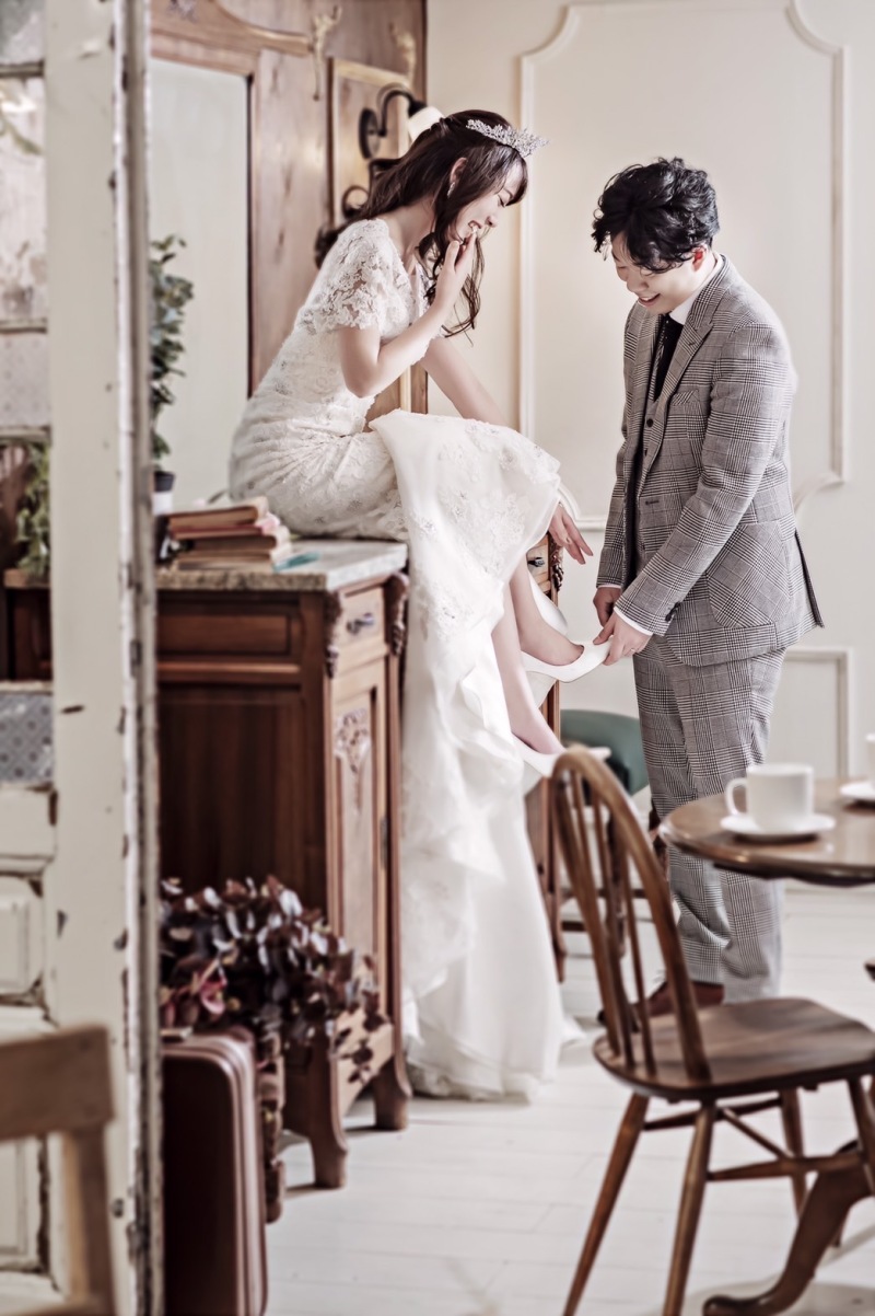 新郎様も一緒に！