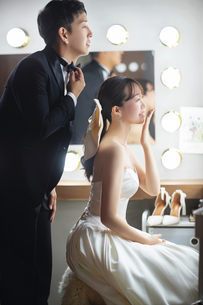 お支度ショット