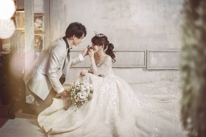 ふたりの空気感を大切に...