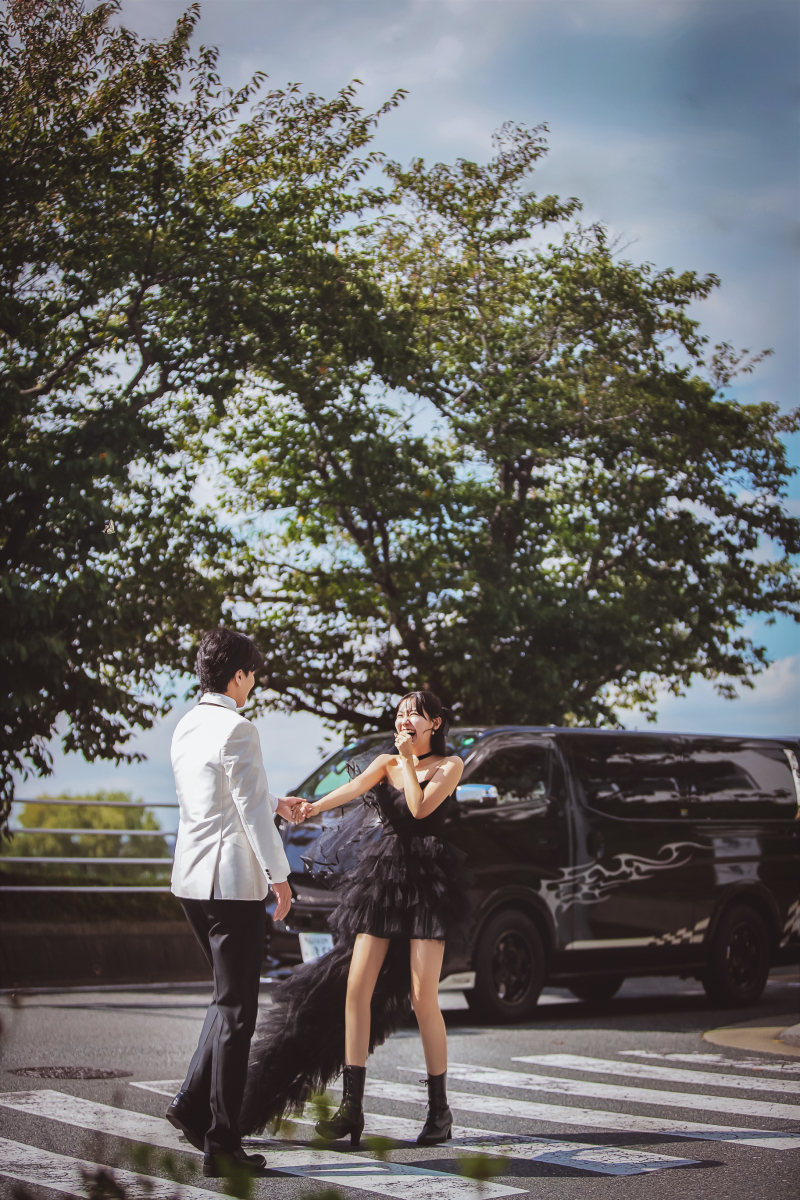 横断歩道シーン