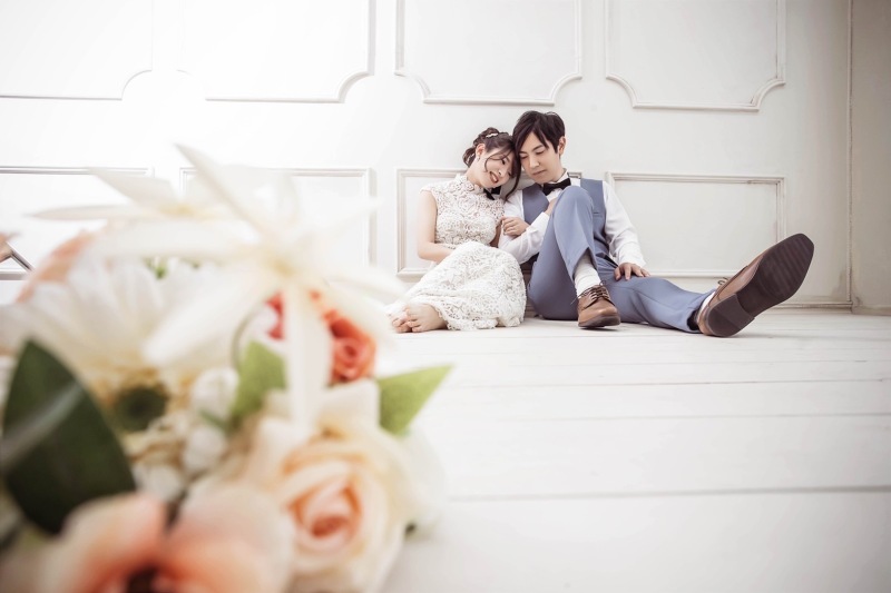 ふたりで座って♡