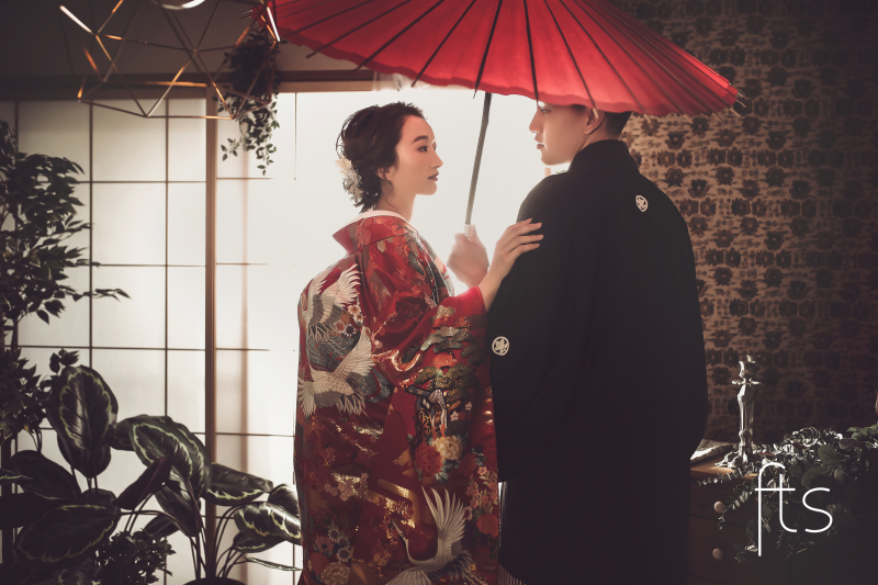 和装+東京駅ロケーションプランでの撮影☆