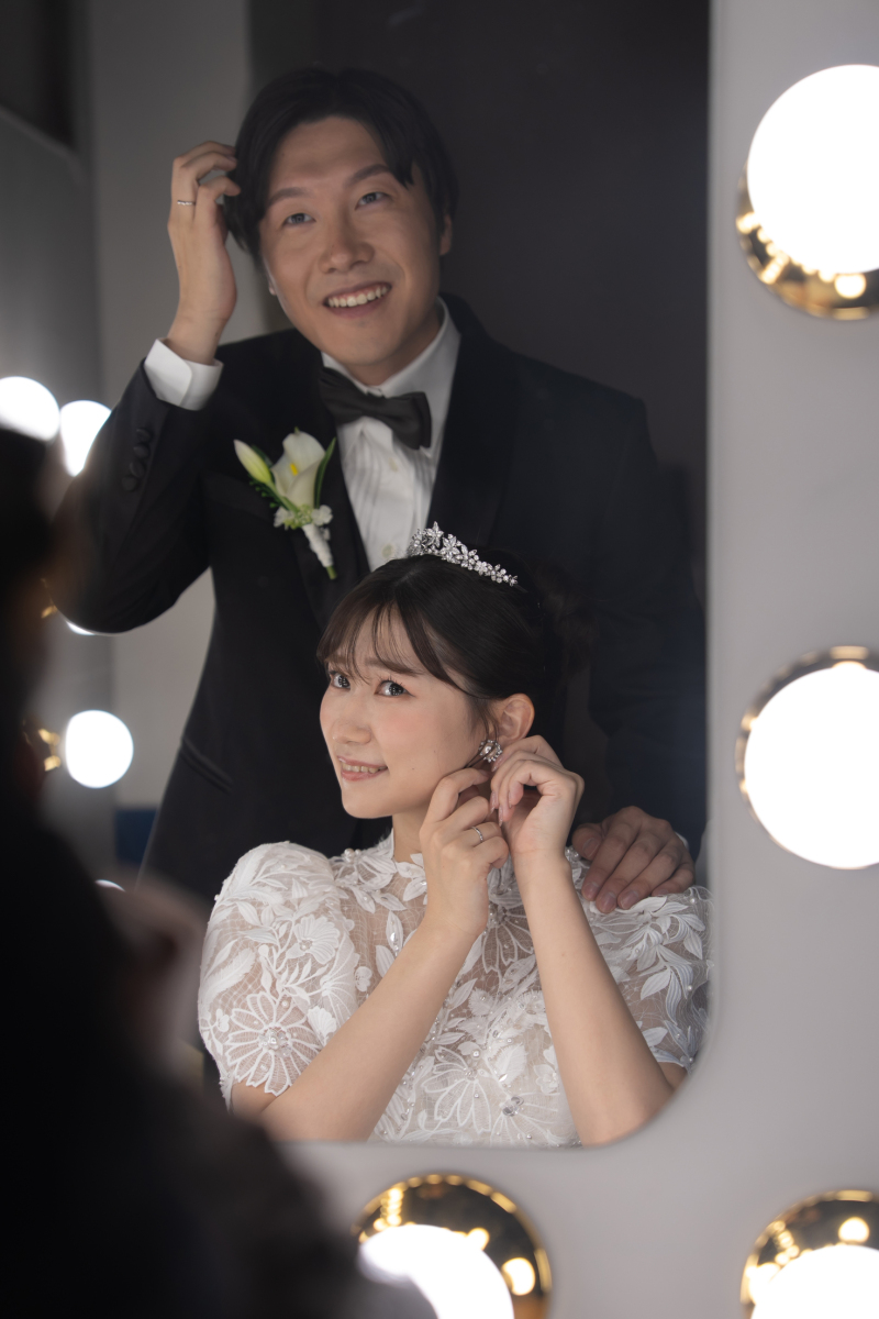 鏡前ショット♪