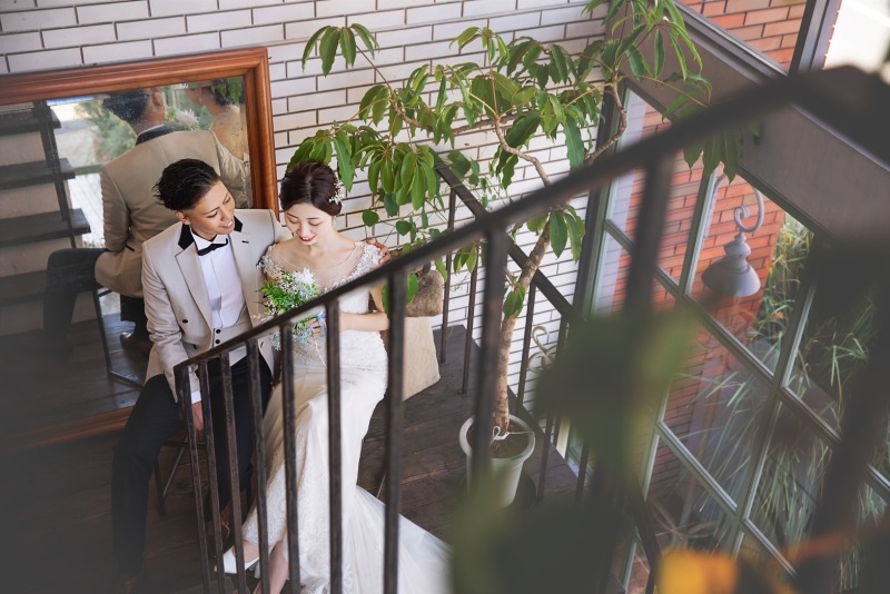 並んで座って♪