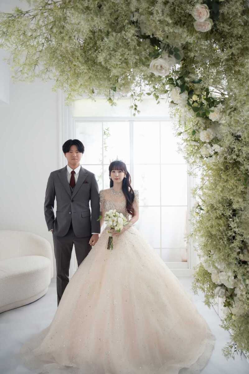 お花がメイン!ファーストスタジオ!