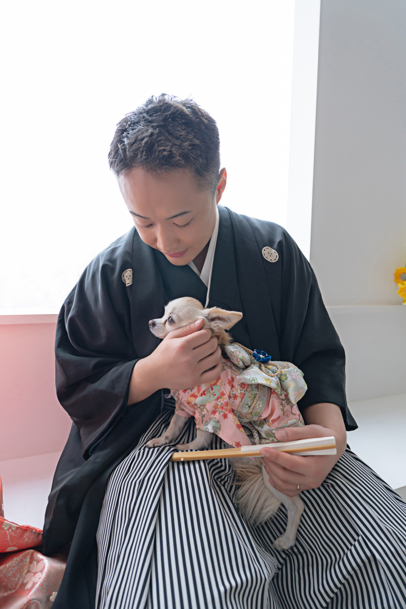 わんちゃんも一緒に♡