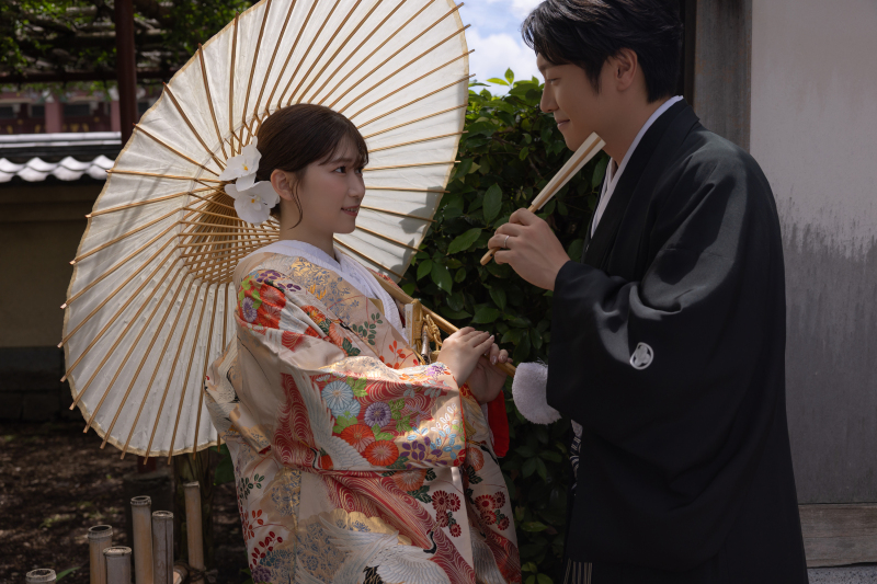 和装ロケからスタート♪