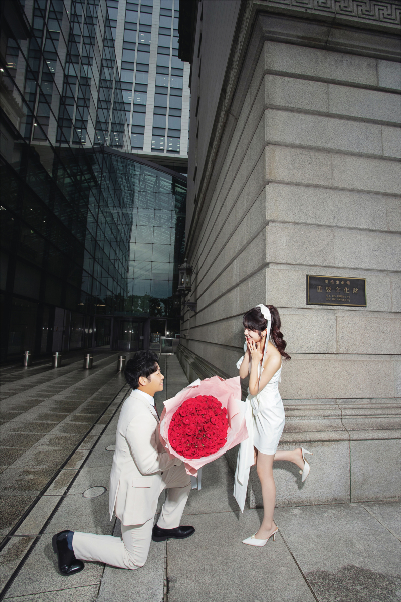 プロポーズシーン