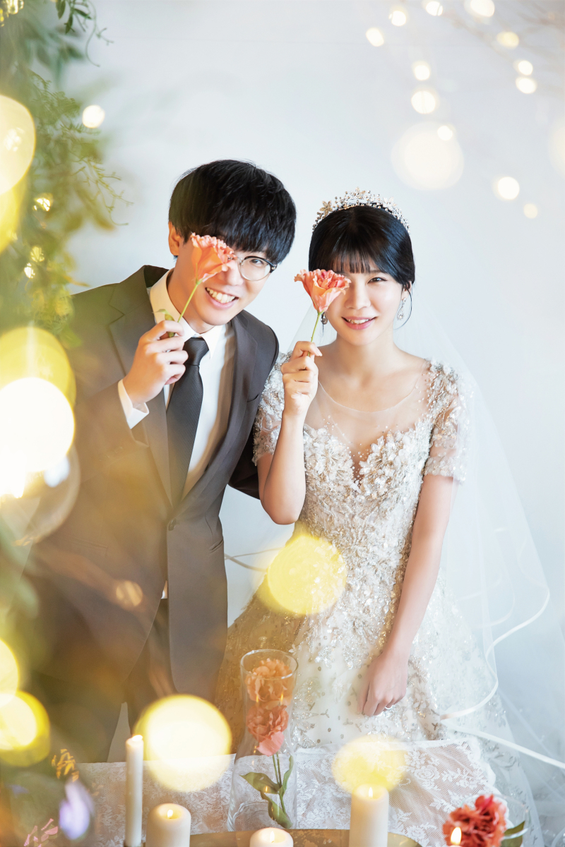 ふわっと広がるグリーンドレス』(撮影日：2024年1月12日