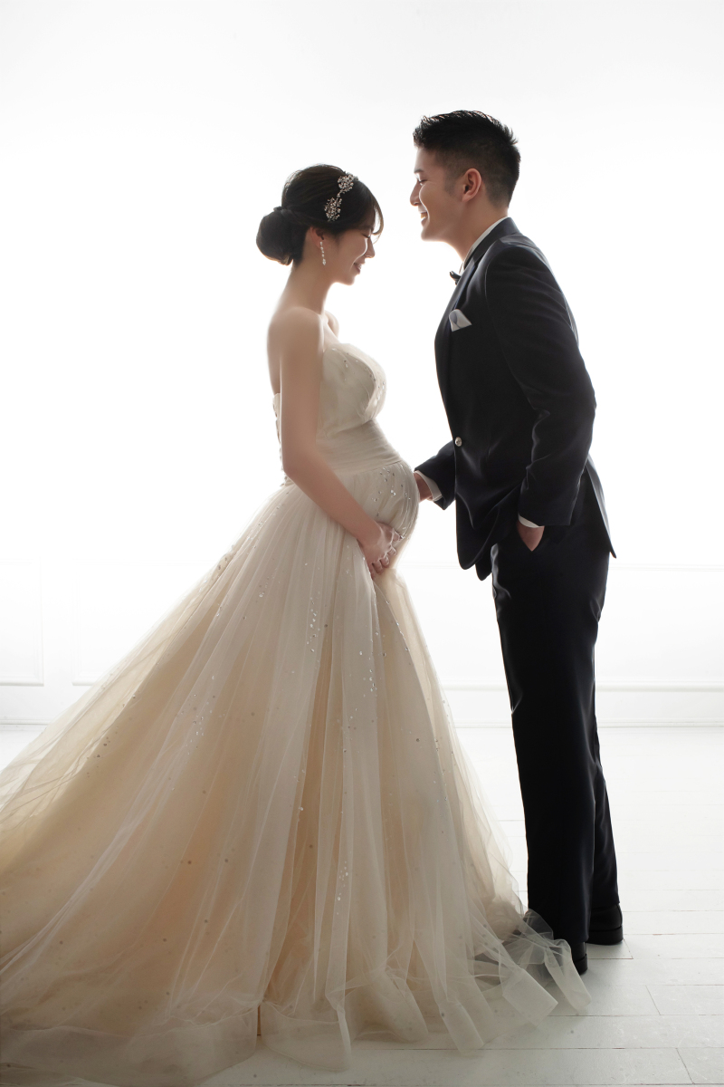 おでこにキス♡