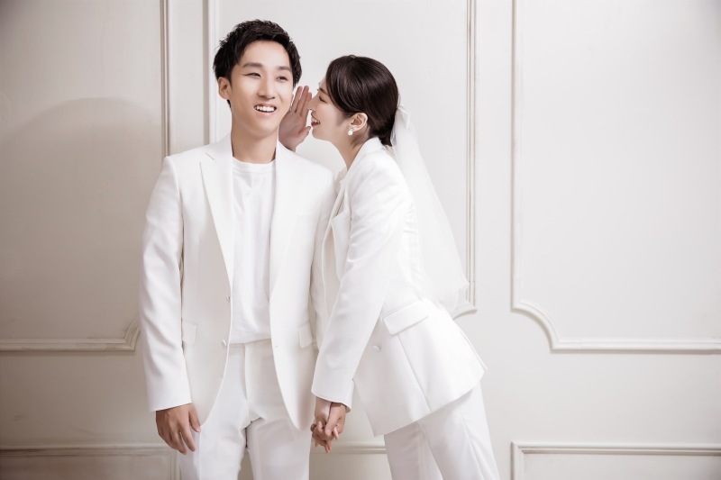 ショートベールをつけて♪