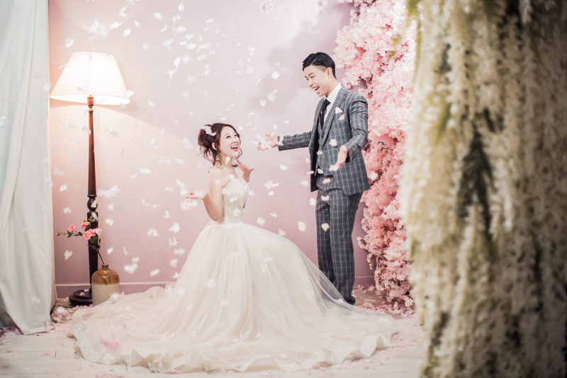 コンフェッティでの撮影