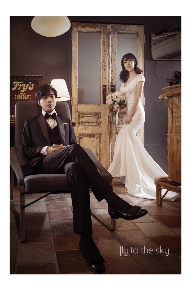 シックな表情で・・・