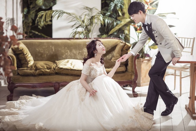 スタジオに移動して撮影