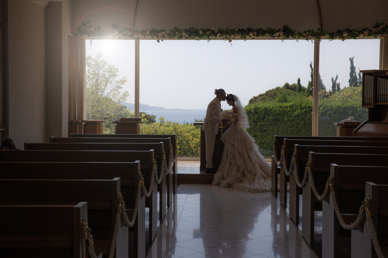 チャペルの中で