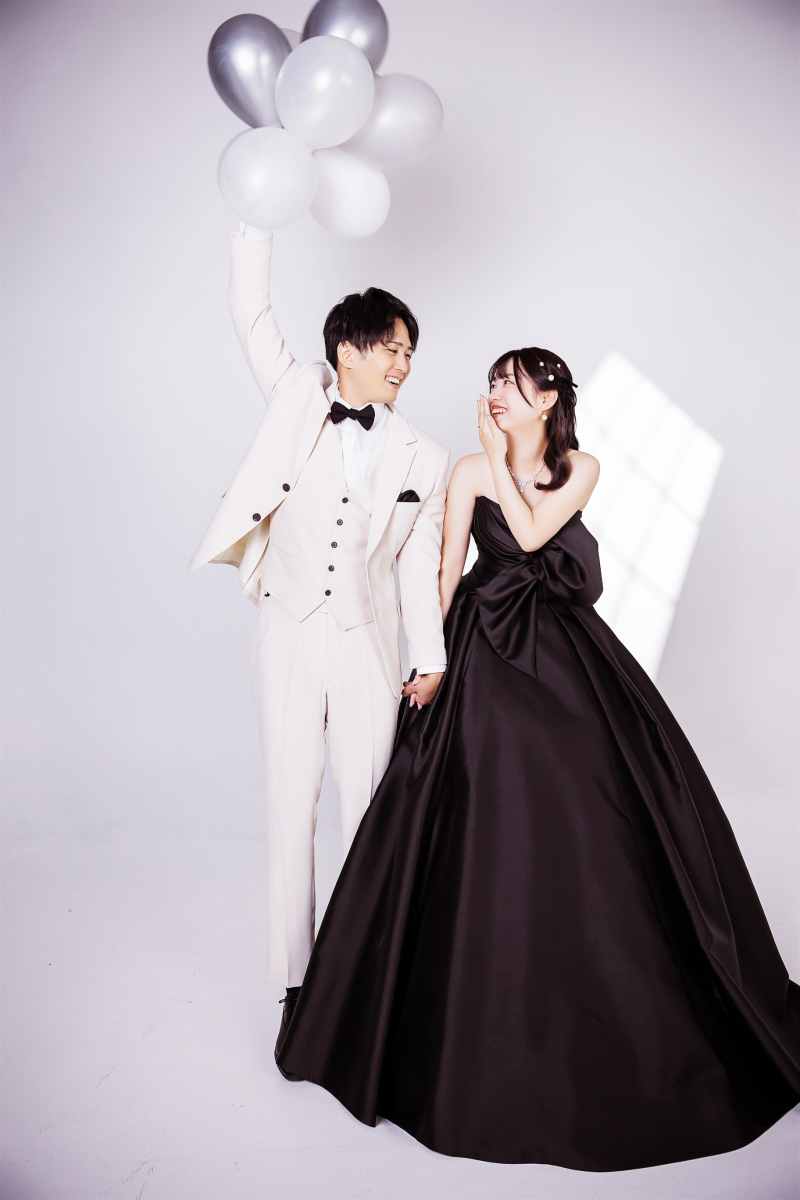 ドレス撮影開始