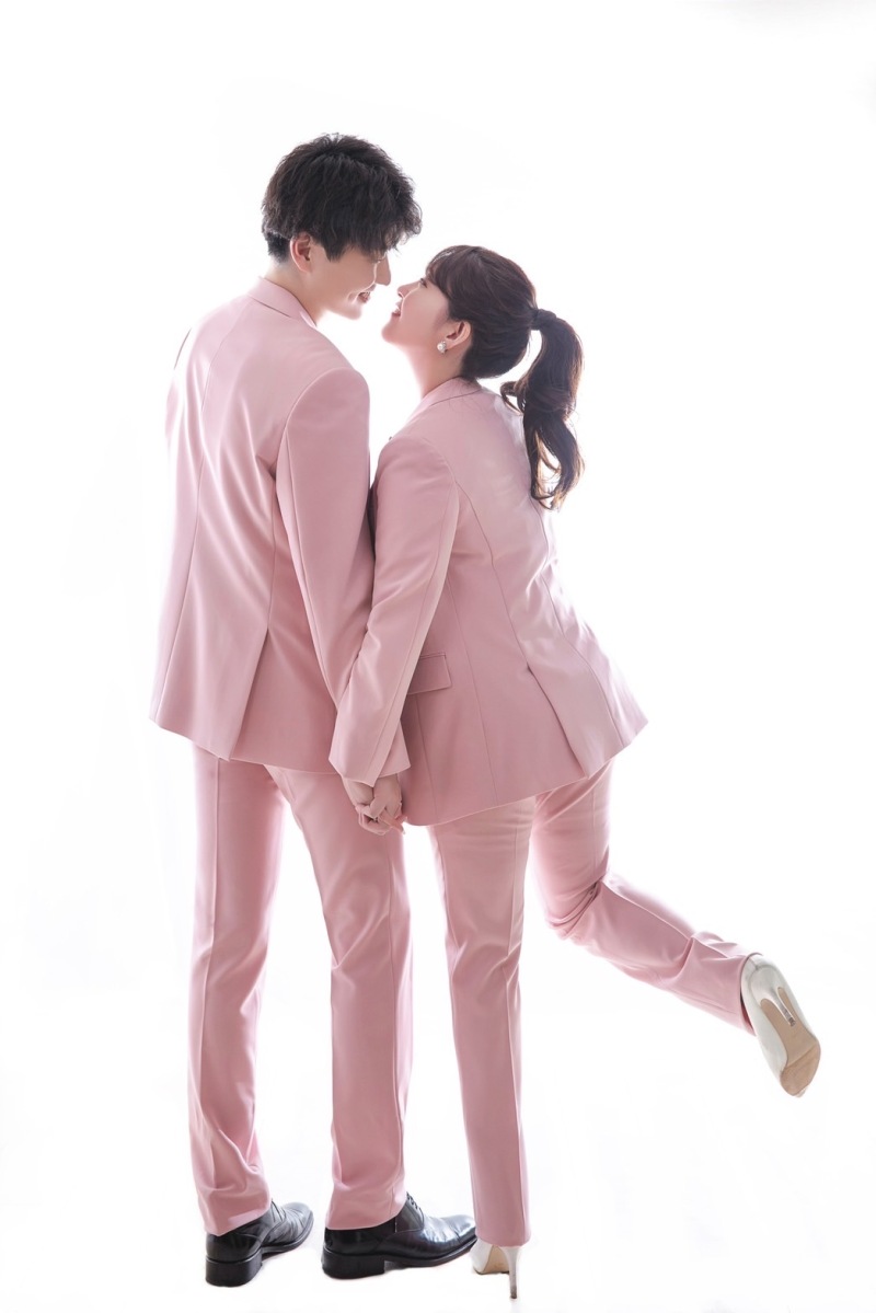 ウェディングスーツで♡