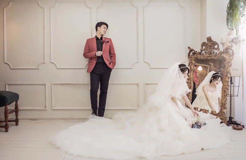 鏡を使った撮影