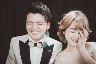 幸せいっぱいの笑顔