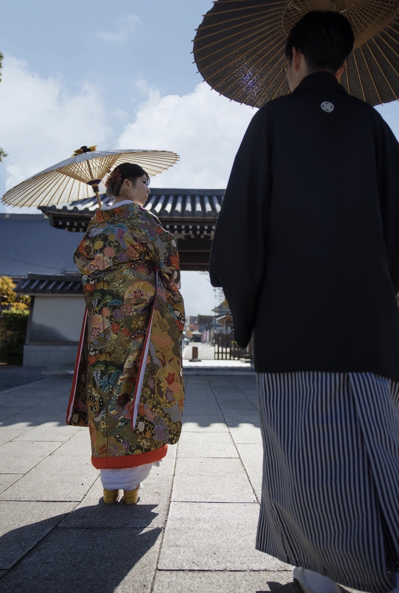 青空の下