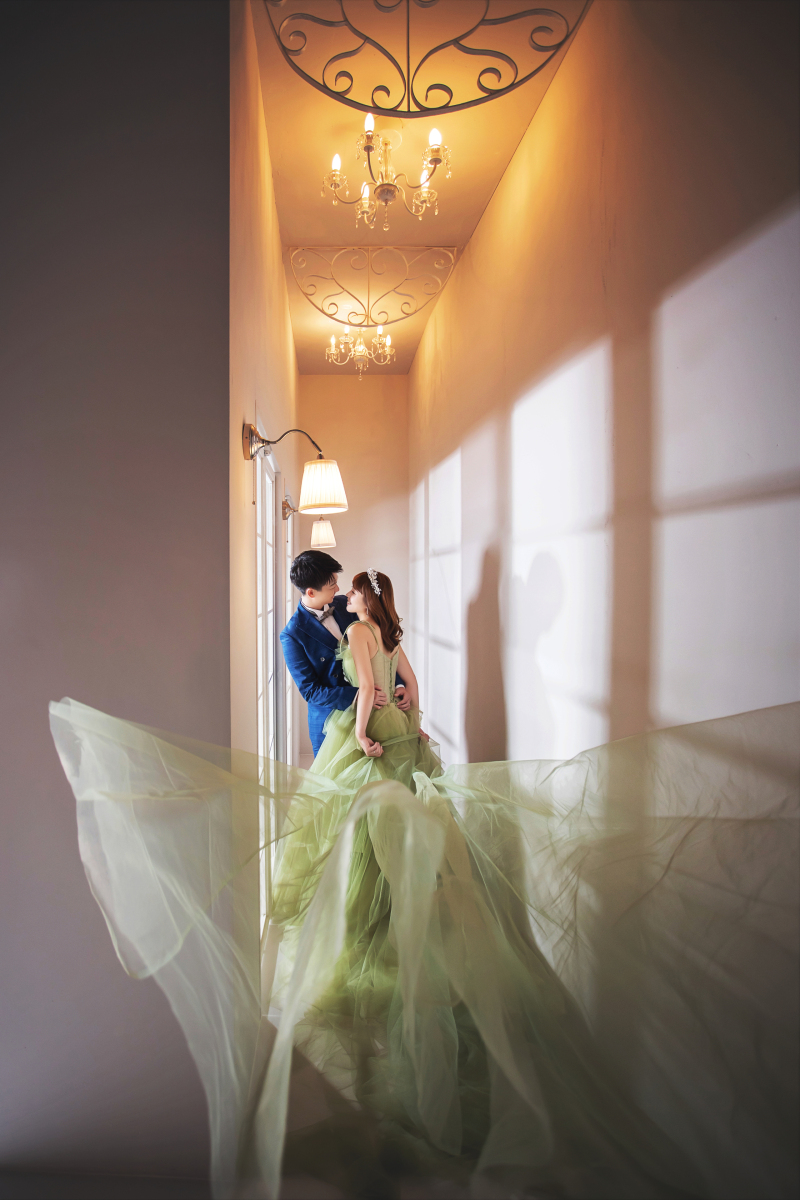 ふわっと舞い上がるベール♬