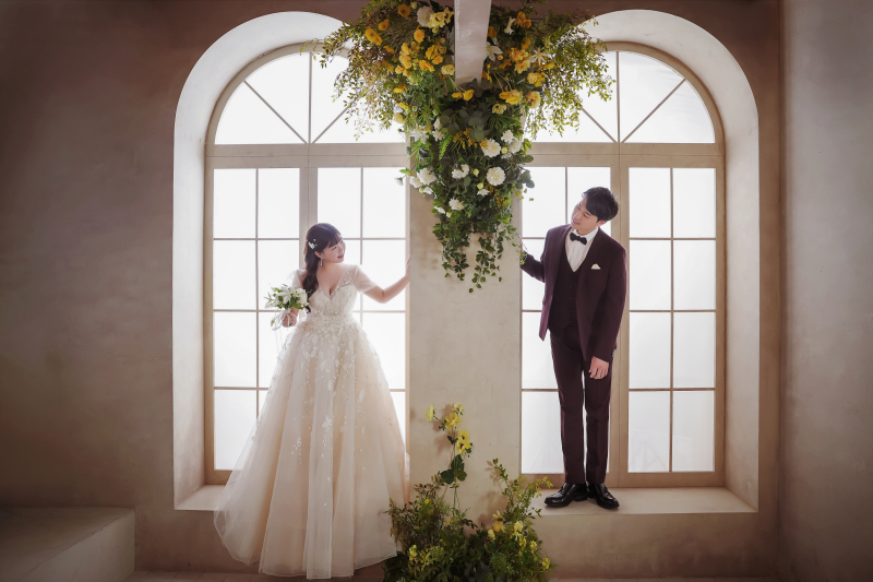 ドレススタジオ撮影