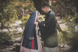 和装と韓服の素敵なコーディネート♡