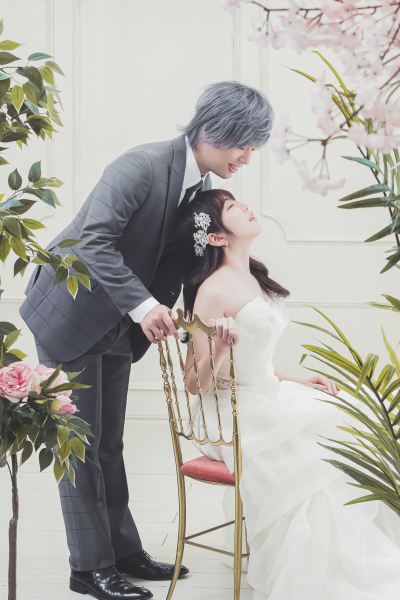 おでこにキス・・・♡