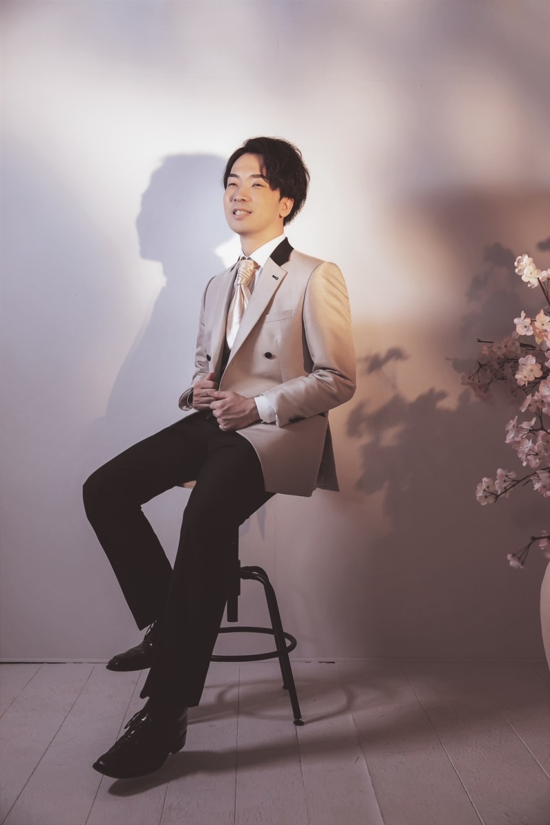ご新郎様のソロショット♪