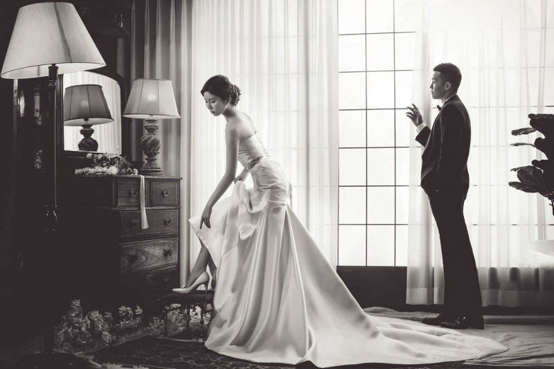 白黒でお洒落に♪