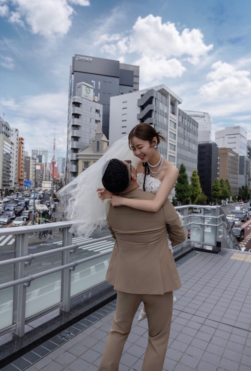 都会抱っこショット