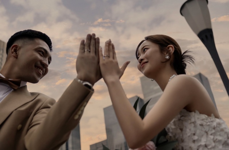 結婚指輪ショット