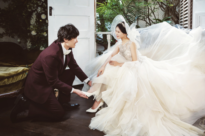 ボリュームドレスで♡