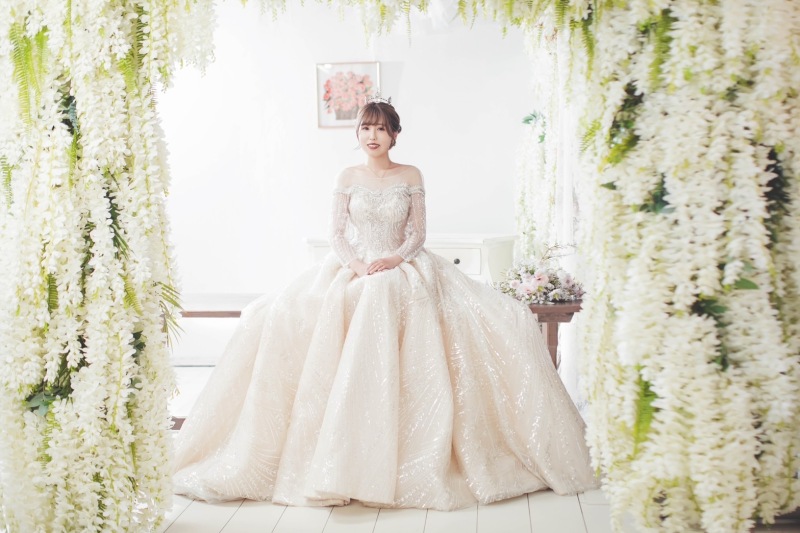 白花と一緒に♪