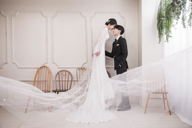 ベールを持って⭐︎