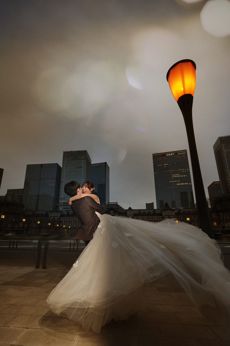 ラストは街灯の下で！