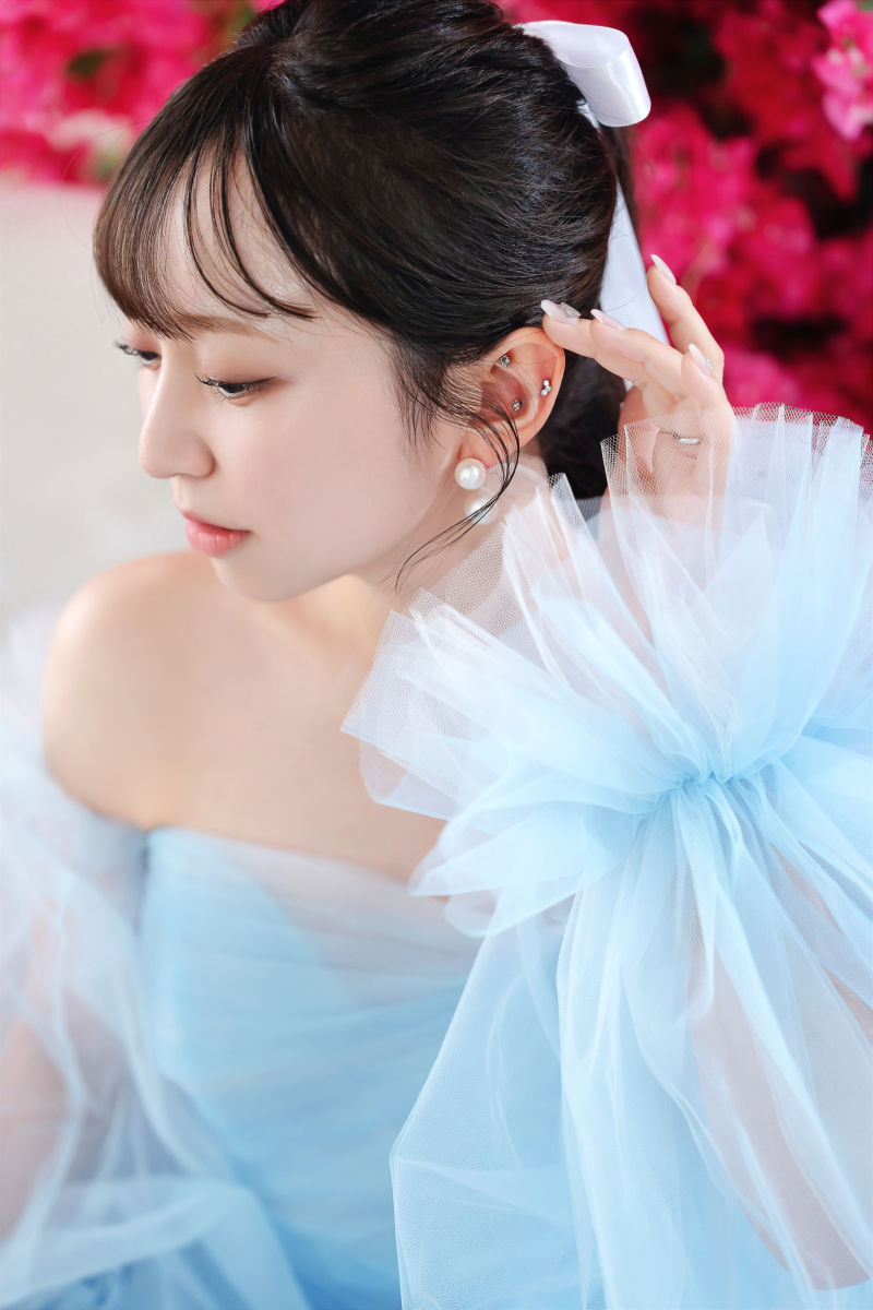 ご新婦様のクローズアップショット