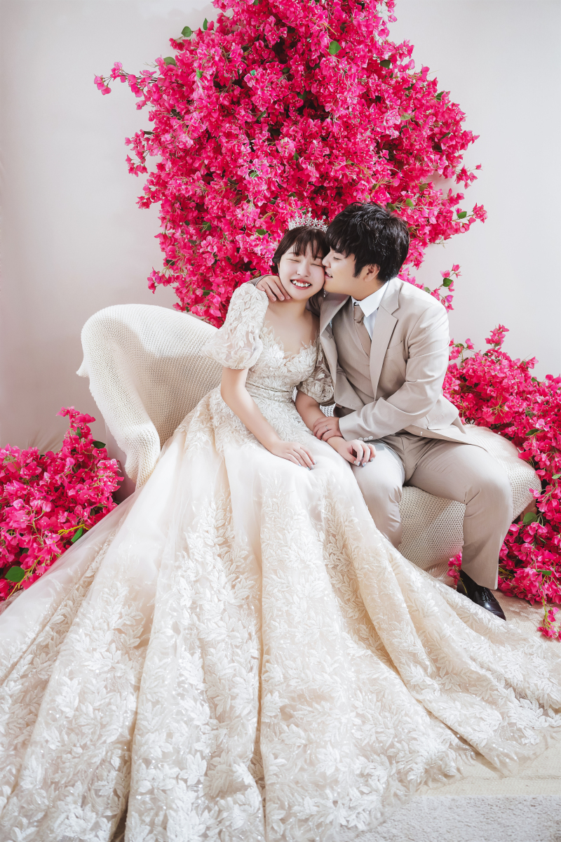 ピンクのお花セット