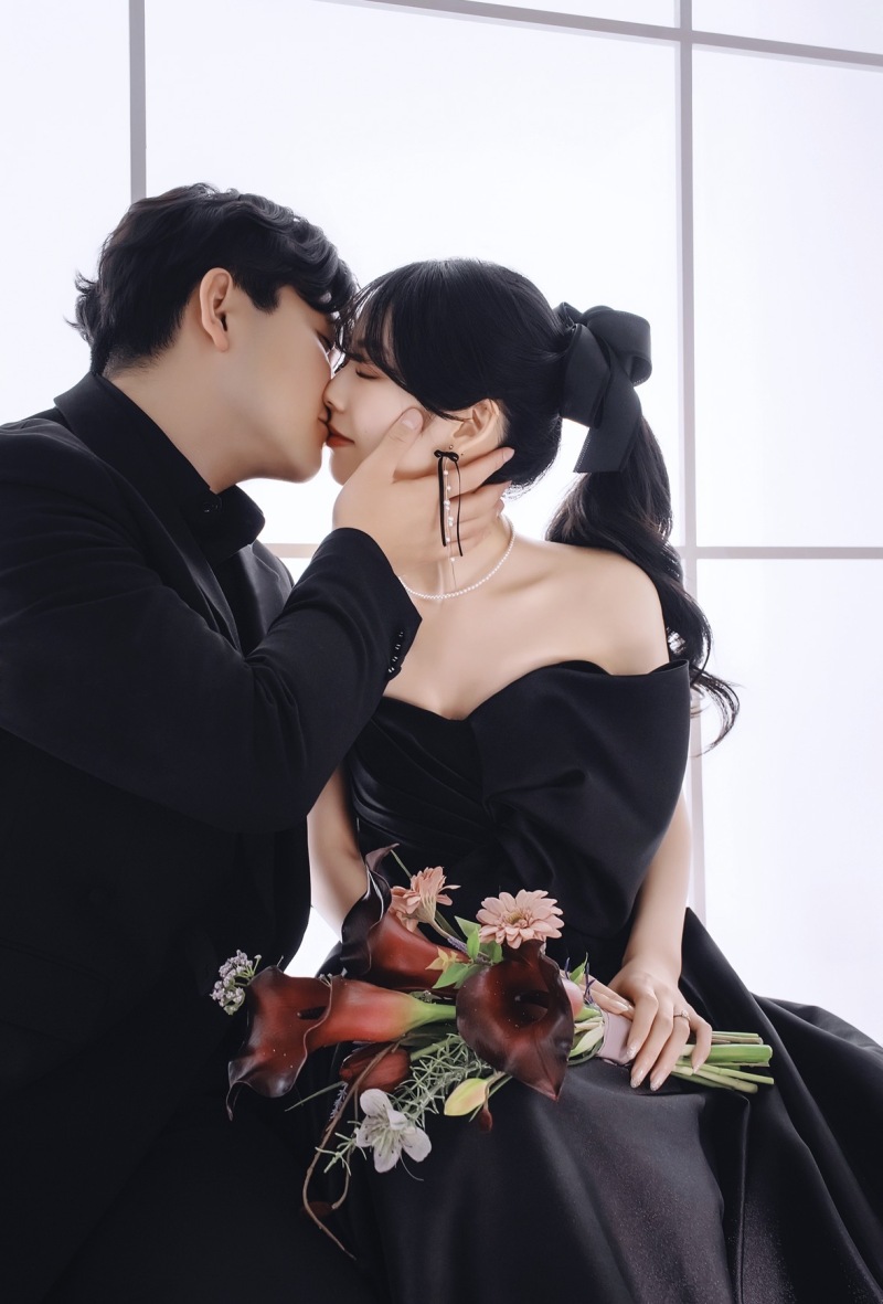 黒が彩るロマンチック