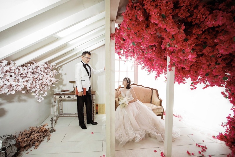 ピンクのお花！