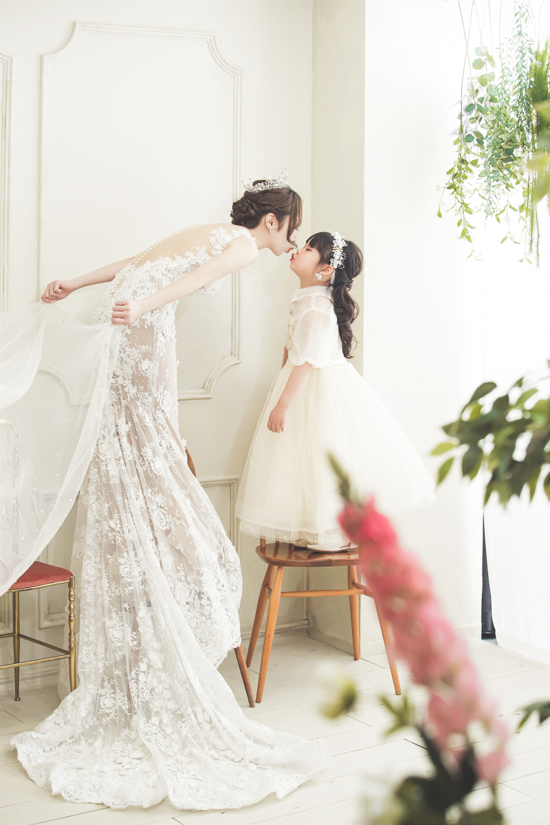 ママと娘さんのツーショット♡