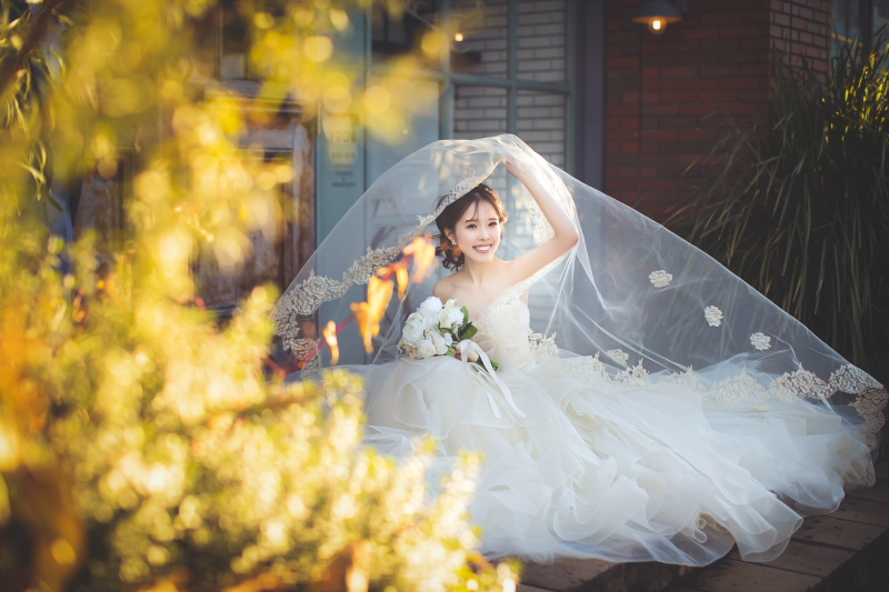 ベールを使って