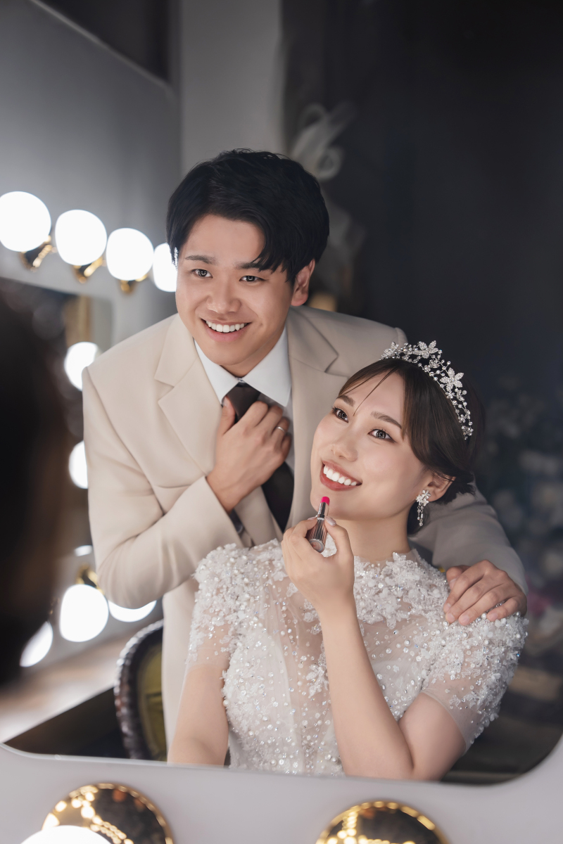 お支度ショット♪