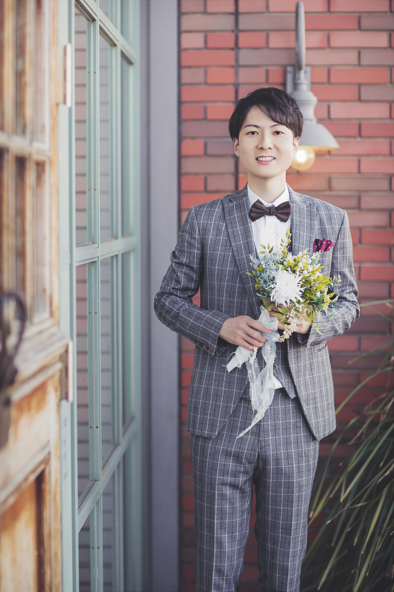 新郎様のソロショット