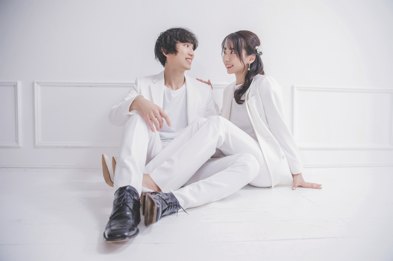 真っ白でシンプルに♪