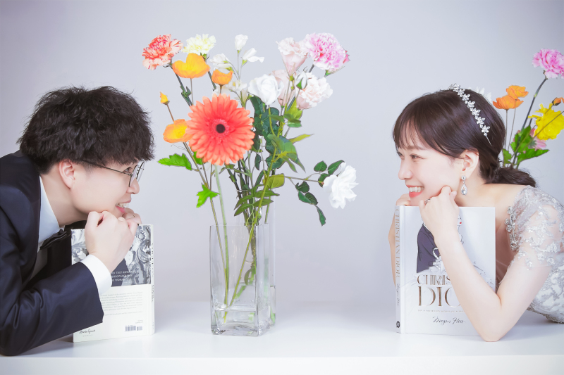 ご新婦様も一緒に