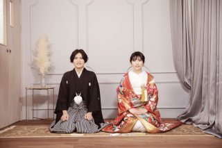 和装とドレス撮影