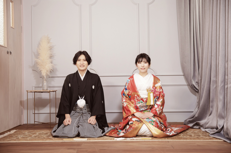 和装とドレス撮影